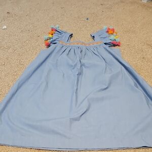 NWOT Crown & Ivy Blue Sleeveless Sundress